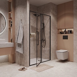 Niagara Душевая дверь в нишу Nova 110x195 NG-85-11AB – фотография-4